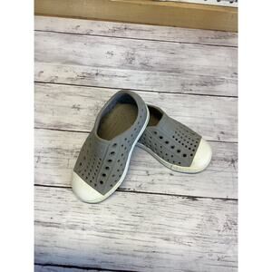 Native Kids Jefferson Slip on Sneaker/Water Shoes Bottle Cap Grey Size C6